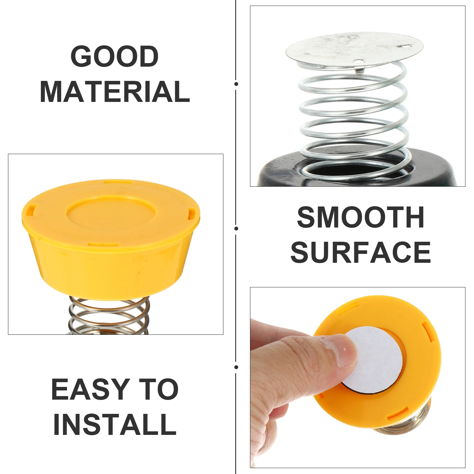 

4Pcs Shaking Head Spring Base Compact Lightweight Flexible Spring Stand for DIY Decoration Accessories Decor Base