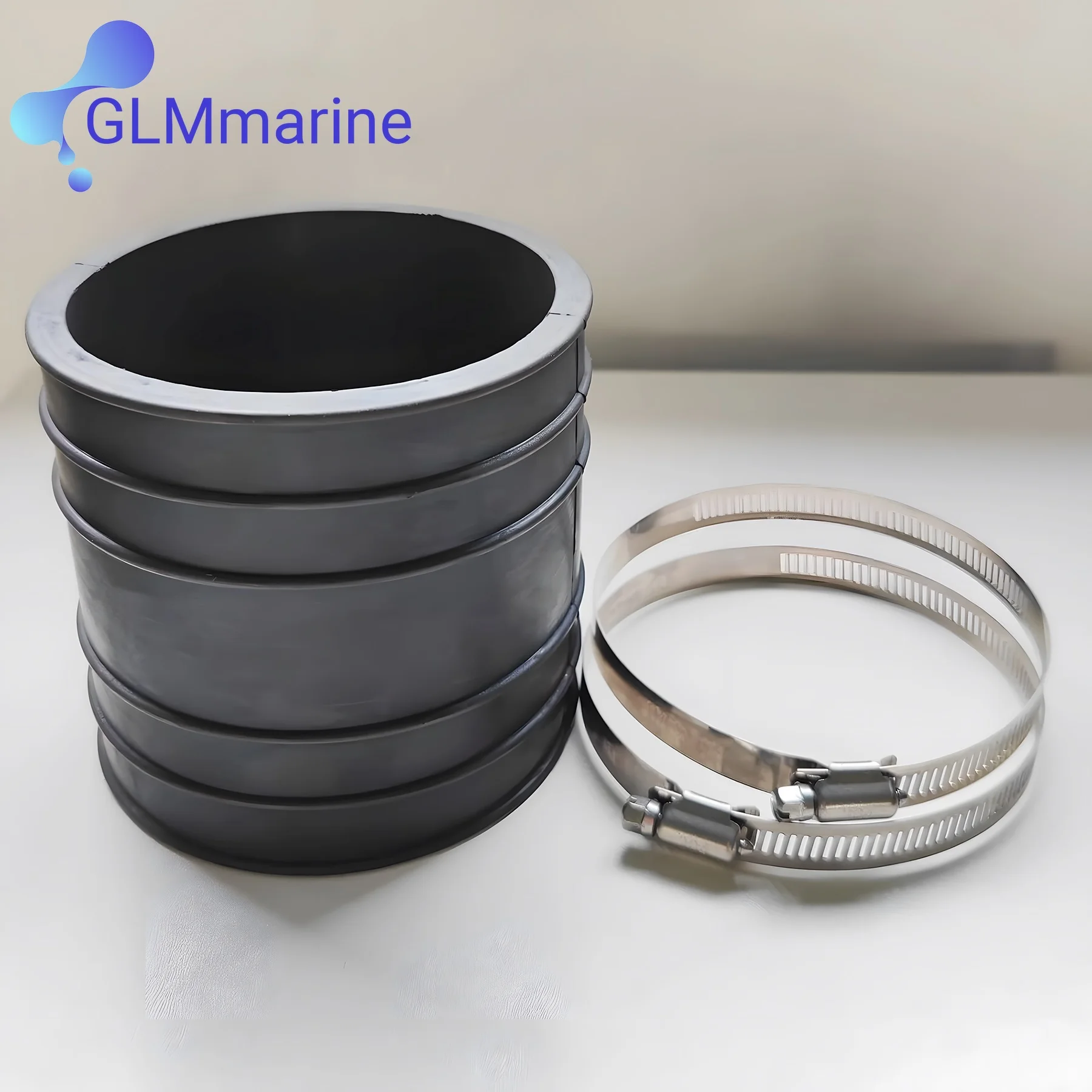 Juego de 2 fuelle de escape superior, tubo de 4 "32-44348T para motores MerCruiser 4.3L 5.7L 7.4L V6 V8 44348T 32- 44348001 Sierra 18-2748