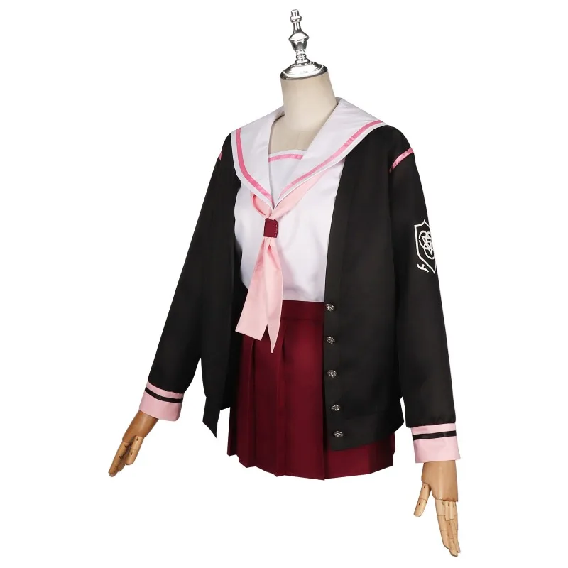 ANIMECC IN STOCK Blue Archive Shimoe Koharu Cosplay Costume Sailor School Uniform Cute JK Uniform with Hat Headgear Wings view 4