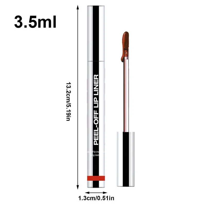 Lip Stain Peel Off Matita per labbra a lunga durata Impermeabile a lunga durata Colore altamente pigmentato Peel Off Lipgloss Macchia Rossetto Trucco
