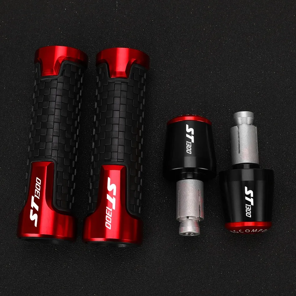 

22MM Motorcycle Handlebar Grips For Honda ST1300 ST1300A ST 1300 ST 1300A 2003-2007 2004 2005 ST 1300 A Handle Bar Cap End Plugs