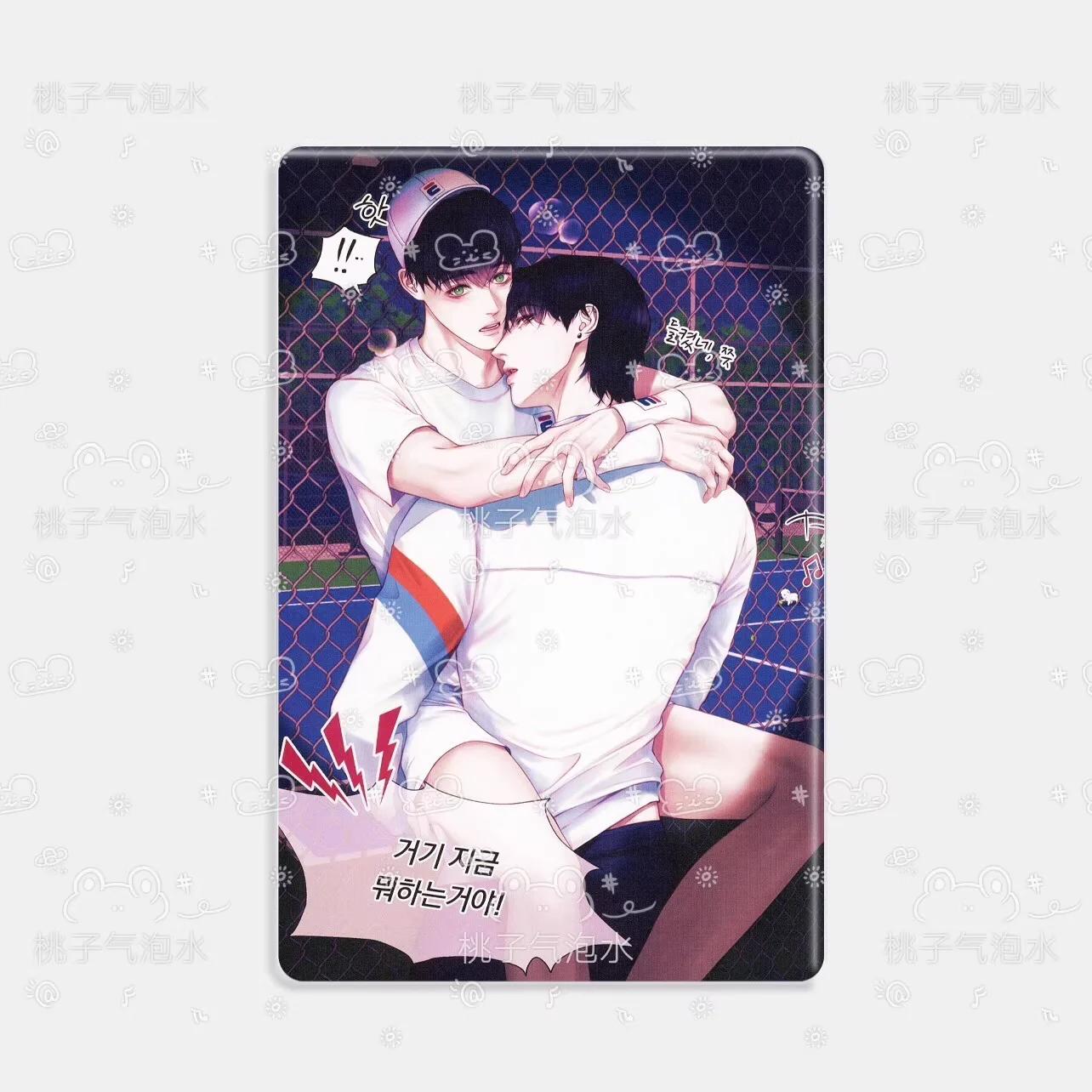 Jae-shin korean manhwa The Ghost's Nocturne Acrylic card 8.5X13cm  High definition and high-quality [Unofficial Original]