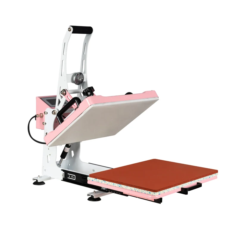 

12x15 Inches Manual Heat Press Machine With Auto Open And Slide-out Base