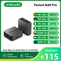 Teclast N20 Pro, Mini Pc Computer, for Intel N95, 8Gb+256Gb, 16Gb+512Gb, 16Gb+1Tb, Windows 11 Pro, Support 4K Display*3, Type C