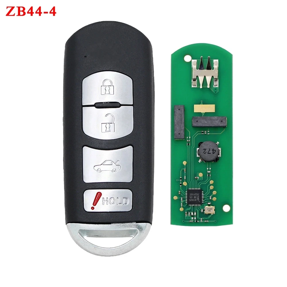 

KEYDIY Universal ZB44-4 KD Remote Smart Car Key ZB Series for KD-X2 KD900 KD-MAX For Mazda Style Fit More Than 2000 Models