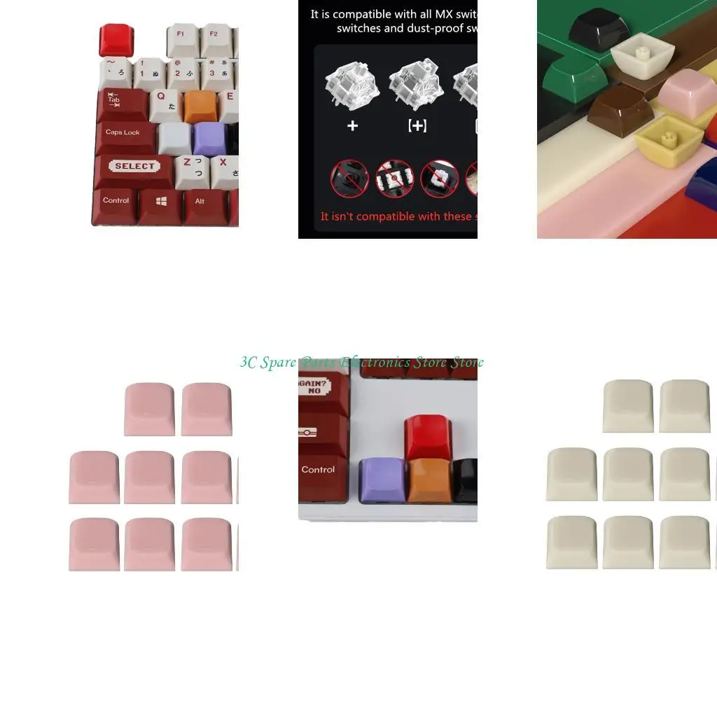 

Эргономичное желе текстурированной текстурированной клавиш