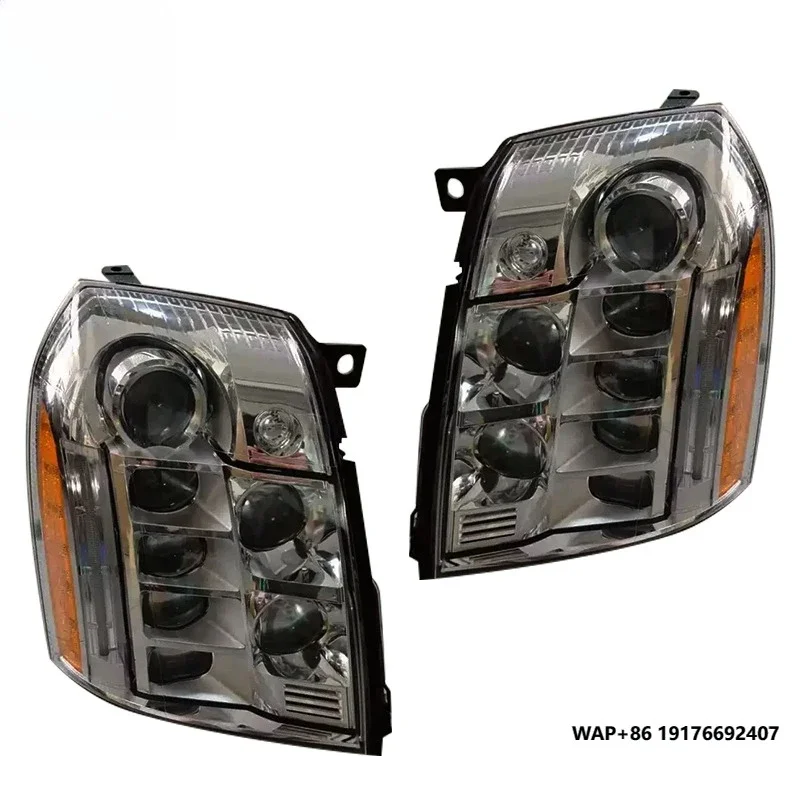 'Used Original Factory Head Lights Upgrade High End New Design Led Headlights for’Cadillac Escalade 2007