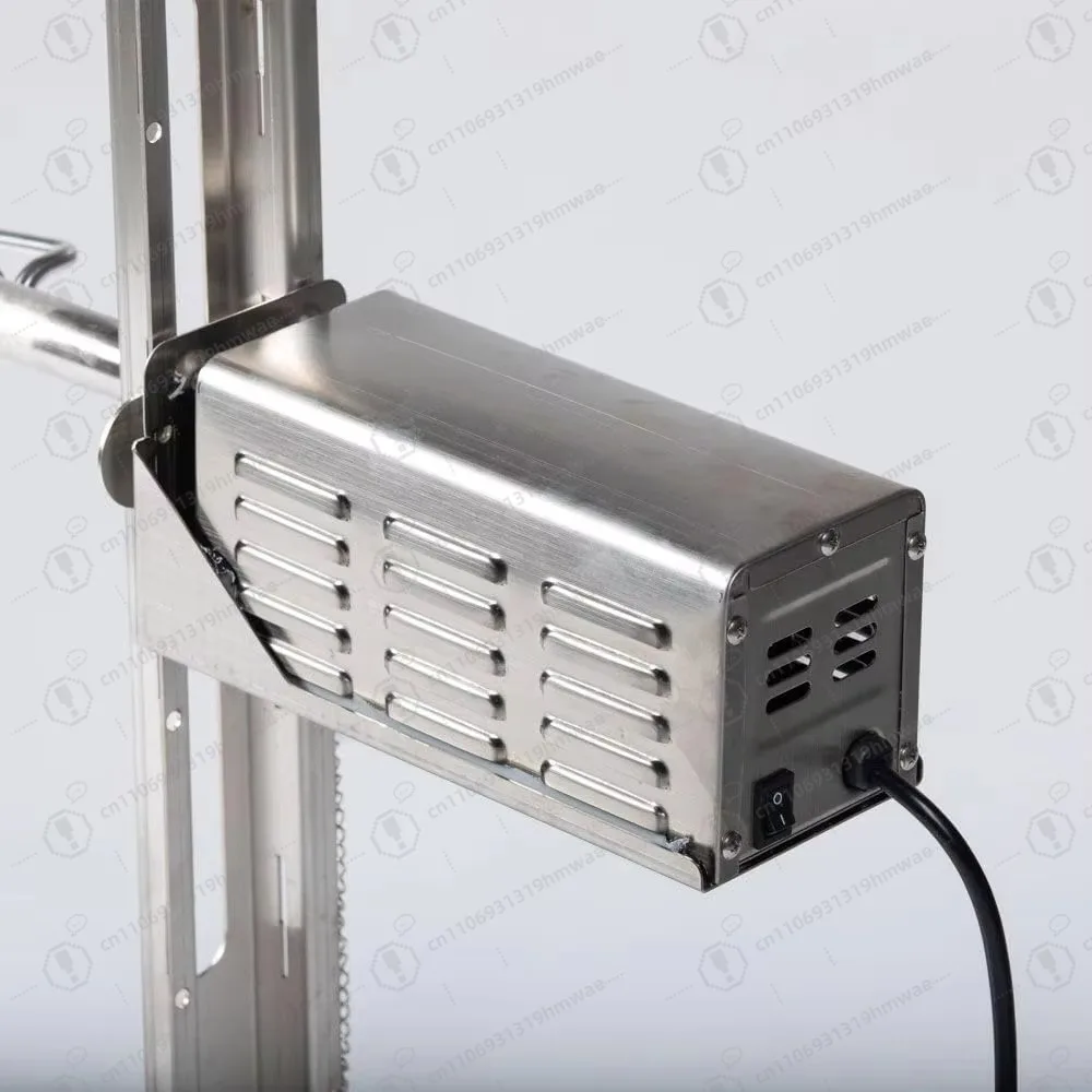 

30W Stainless Steel Grill Rotator Grill Rotating Motor 110kg Capacity Grill Motor Multifunctional Stainless Steel