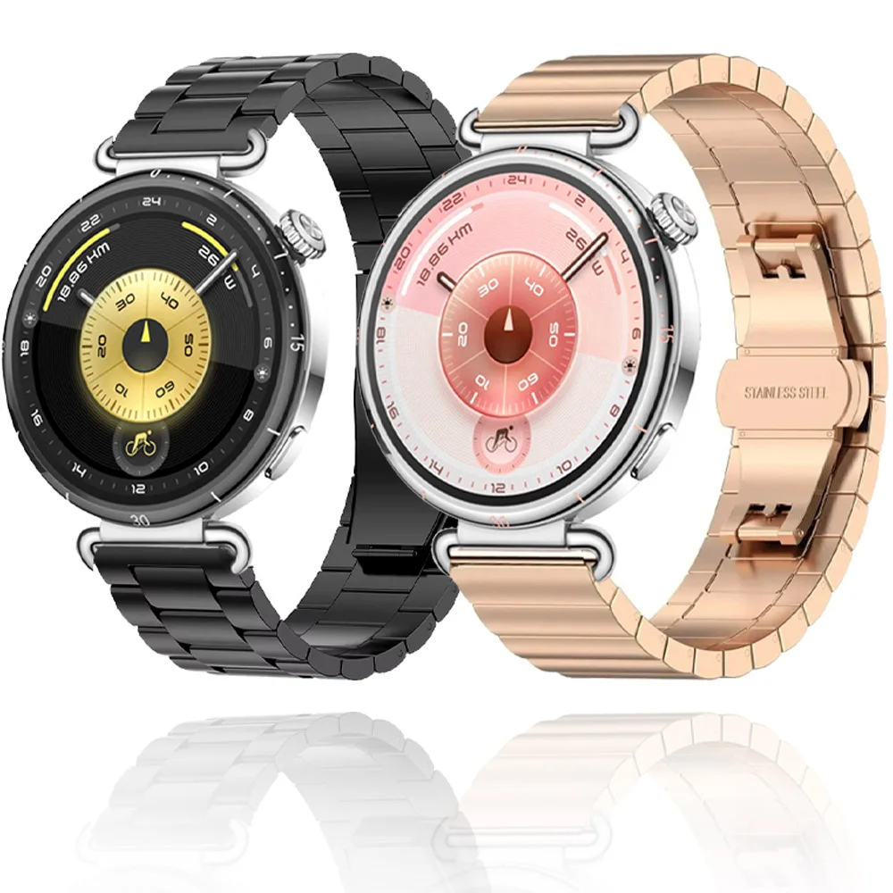 18 mm Metallarmband für Huawei Watch GT6/5/4 41 mm/5/GT5 Pro 42 mm modisches Edelstahlarmband für Xiaomi Watch S4 41 mm Correa