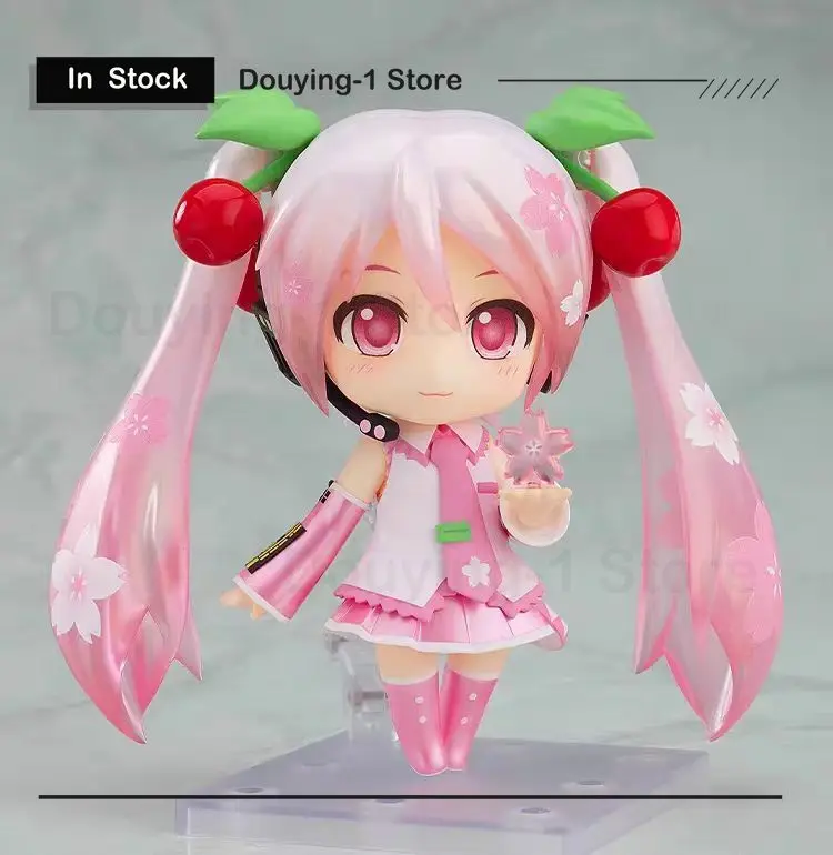 

in Stock GSC 2749 2331A/B Sakura Miku Sailor Uniform Ver. Another Color Desktop Ornaments Action Figure Toys Gift