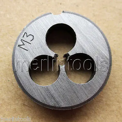 3 mm x 0,5 metrisch rechtse matrijs M3 x 0,5 mm steek