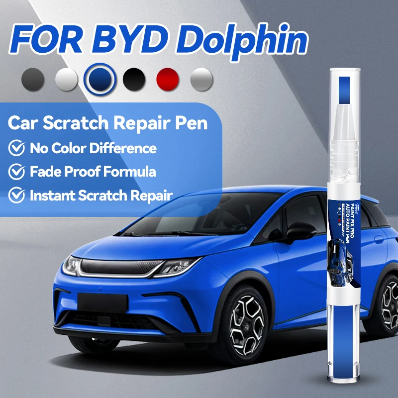 

Специализированные автомобильные аксессуары для BYD Dolphin 2021-2025: Карандаш для ремонта краски BNA1, средство для удаления царапин, DIY, черный/белый