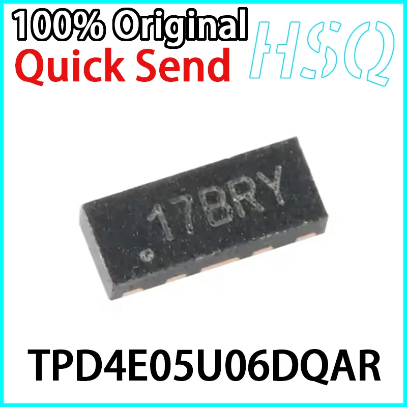 

10PCS Original TPD4E05U06DQAR USON-10 4-channel ESD Protection Diode Array