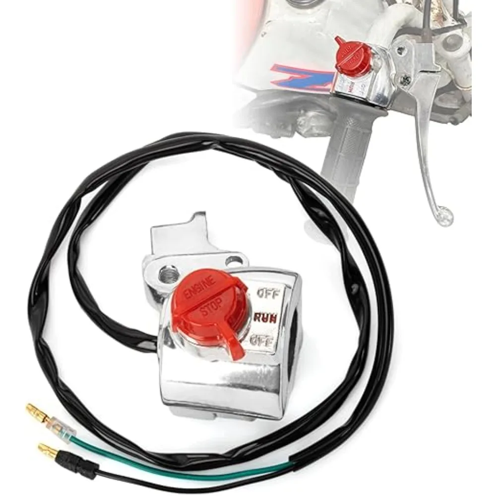 Motorcycle Z50R Right Start Stop Kill Switch Fits for Honda Z50 Z50R 1991-1999 Replace#35130-GW8-872 35130GW8872