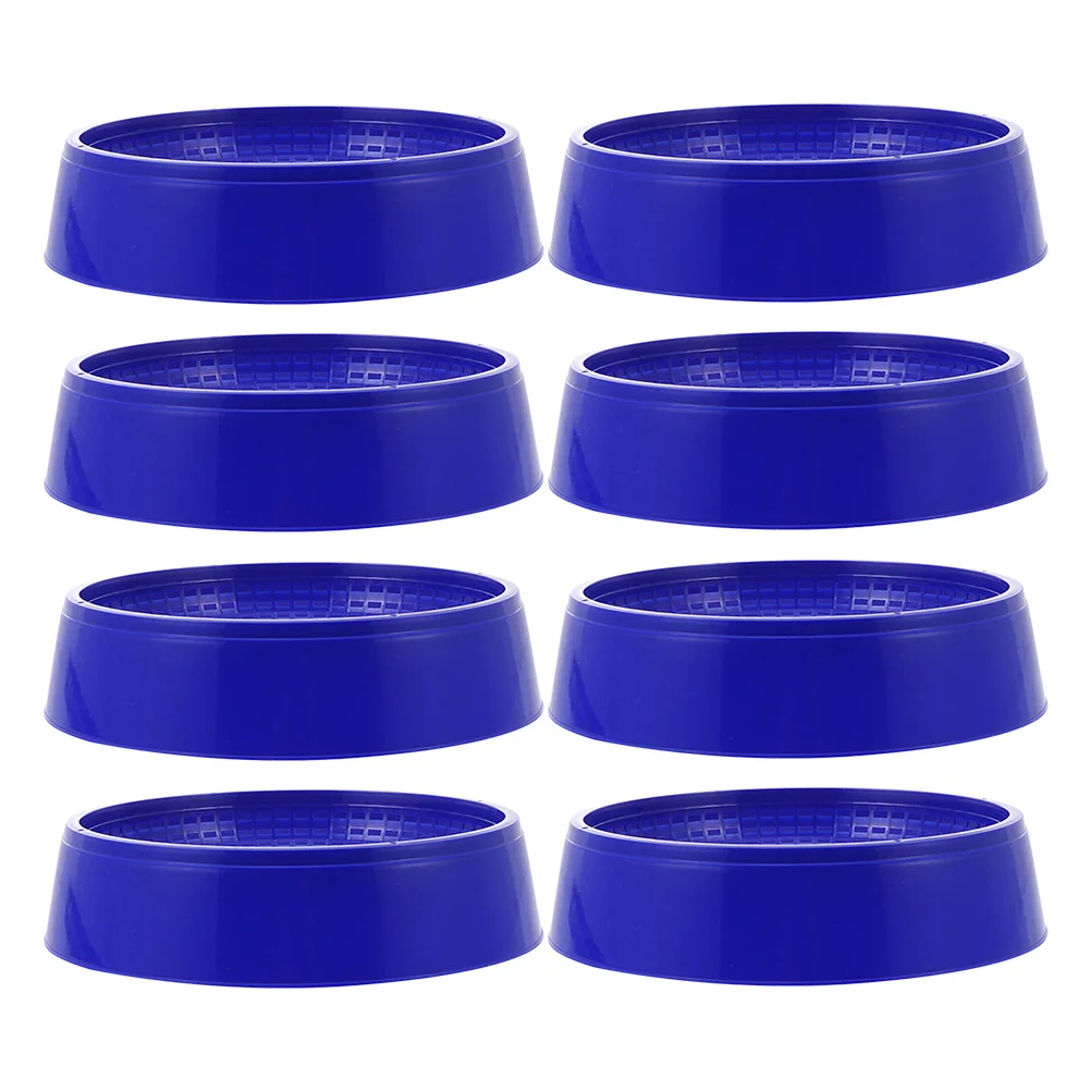 

8Pcs Pigeon Nesting Bowls Plastic Durable Bird Nest Tray Pigeon Hatching Bowls Stable Base Breeding Supplies Nest Bowl