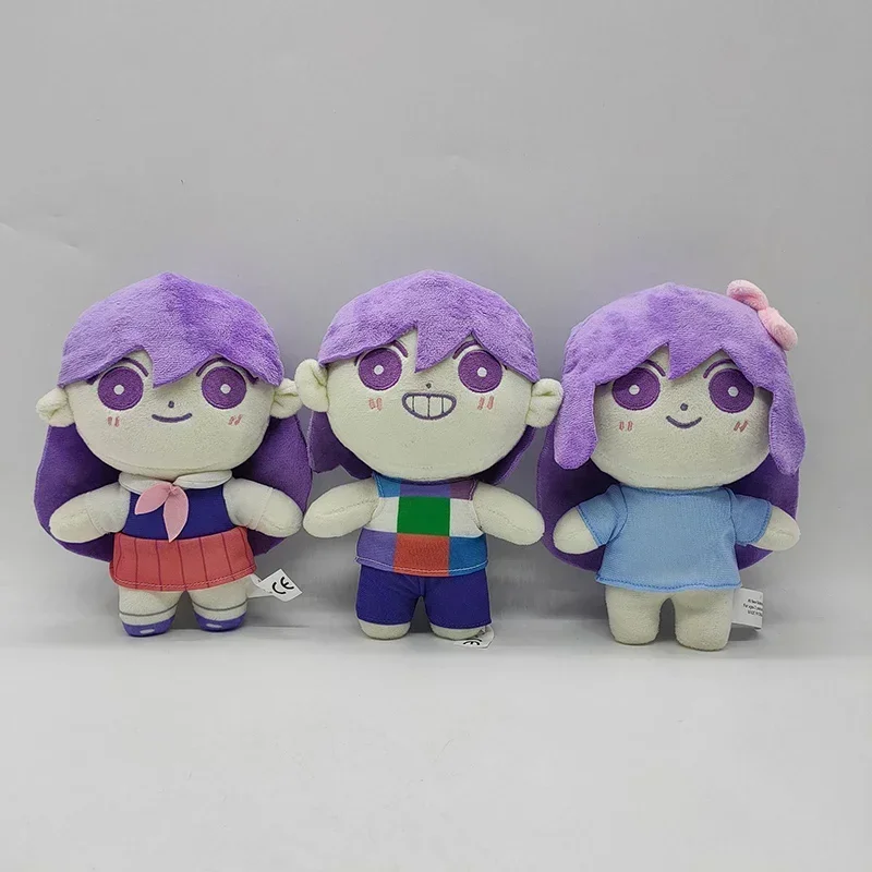 Omori juguetes de Peluche de dibujos animados para niños, muñecos de Peluche OMORI Cosplay, peluches Sunny Aubrey, Mari Merch Kel, figura de