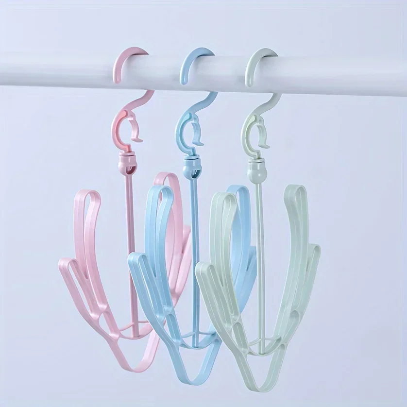 Macaron Color Shoe Drying Rack Set, Universal Shoe Holder For Windowsill Clothes Rail, Convenient Drying Organizer For Sneakers Slippers Rain Shoes