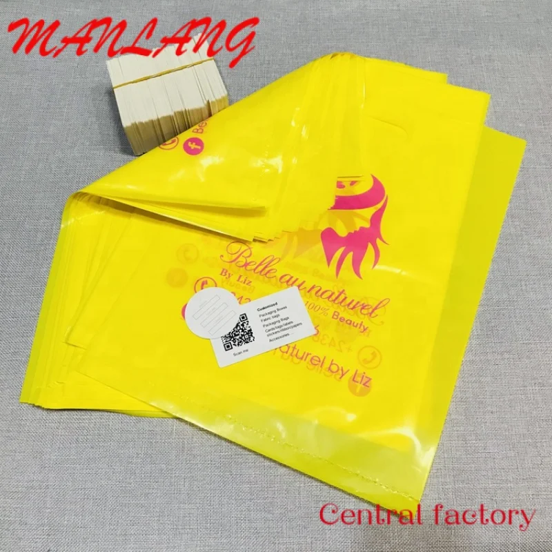 Custom  Customized printed logo thickening portable store gift shopping packaging plastic bags for clothing