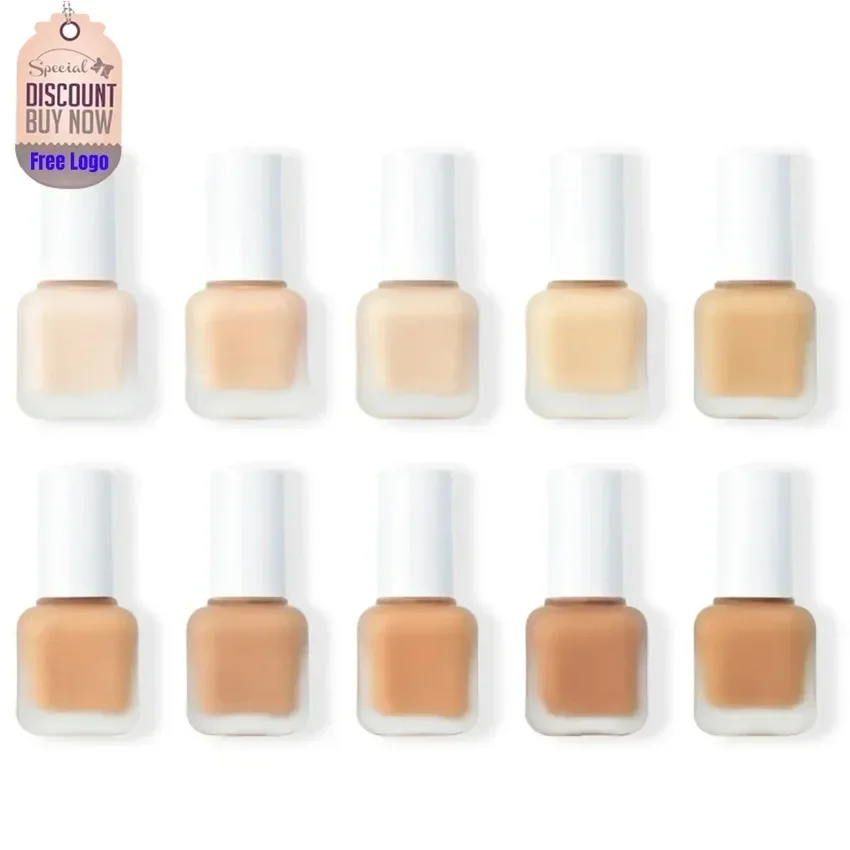 

Private Label 14colors Liquid Foundation Smooth Long Lasting Easy To Apply Matte Waterproof High Coverage Brighten Makeup Bulk