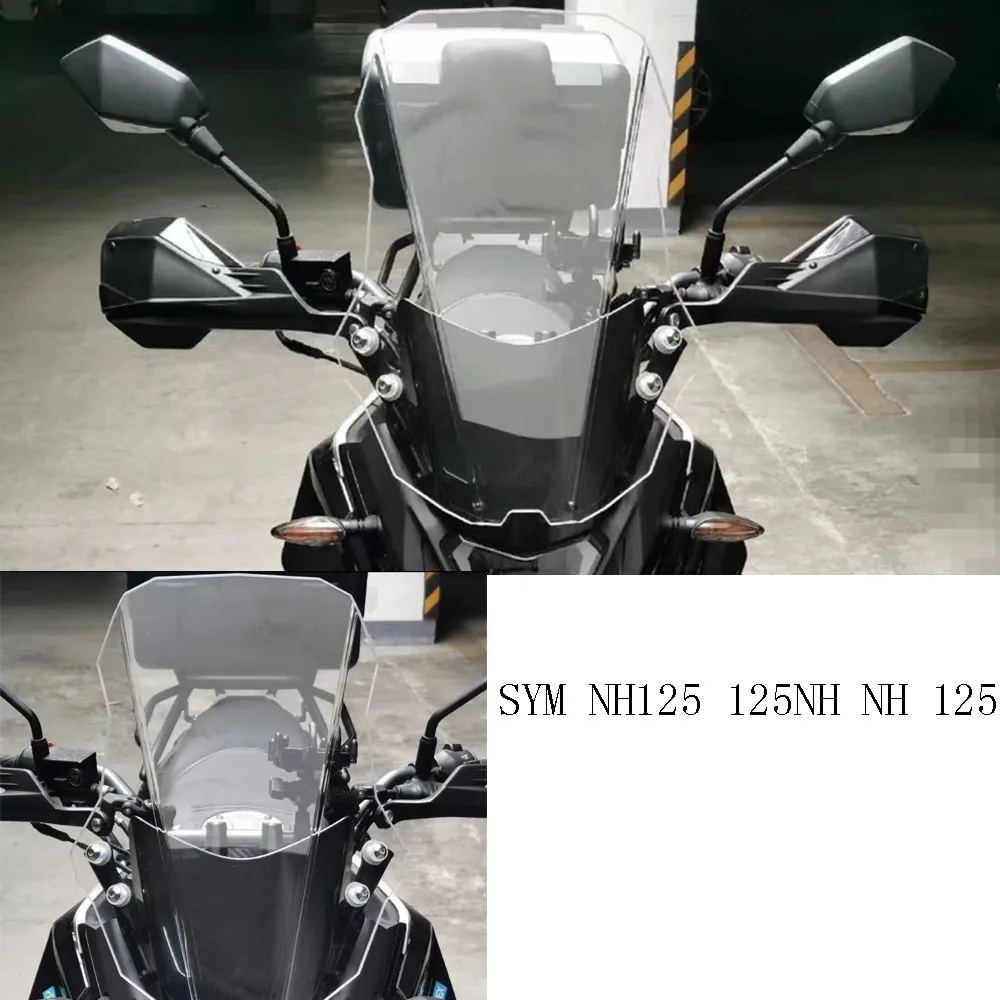 

NEW FOR SYM NH125 MOTORCYCLE ACCESSORIES WINDSHIELD FOR SYM NH125 125NH NH 125