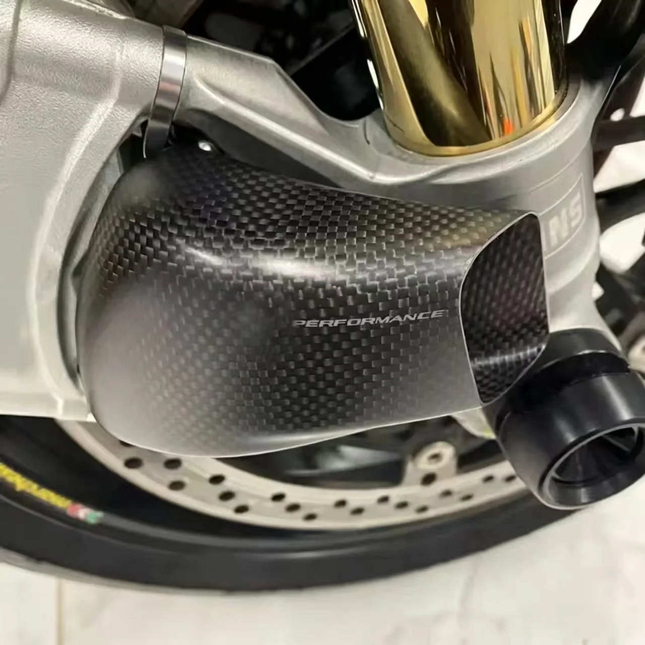 Motorcycle Air Ducts Brake Caliper Radiator Cover For DUCATI PANIGALE V2 899 959 1199 1299 Hyper 950 Multistrada V4 Carbon Fiber