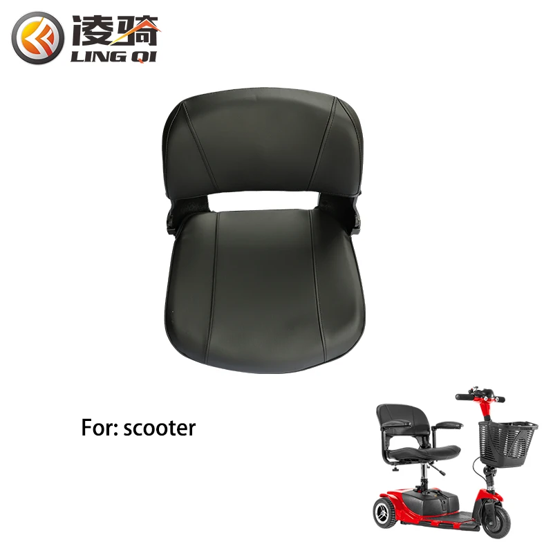LINGQI PU Leather Foam Comfortable Folding Car Saddle Seat Cushion for Drift Trike Go Karting ATV Quad Buggy Scooter Bike