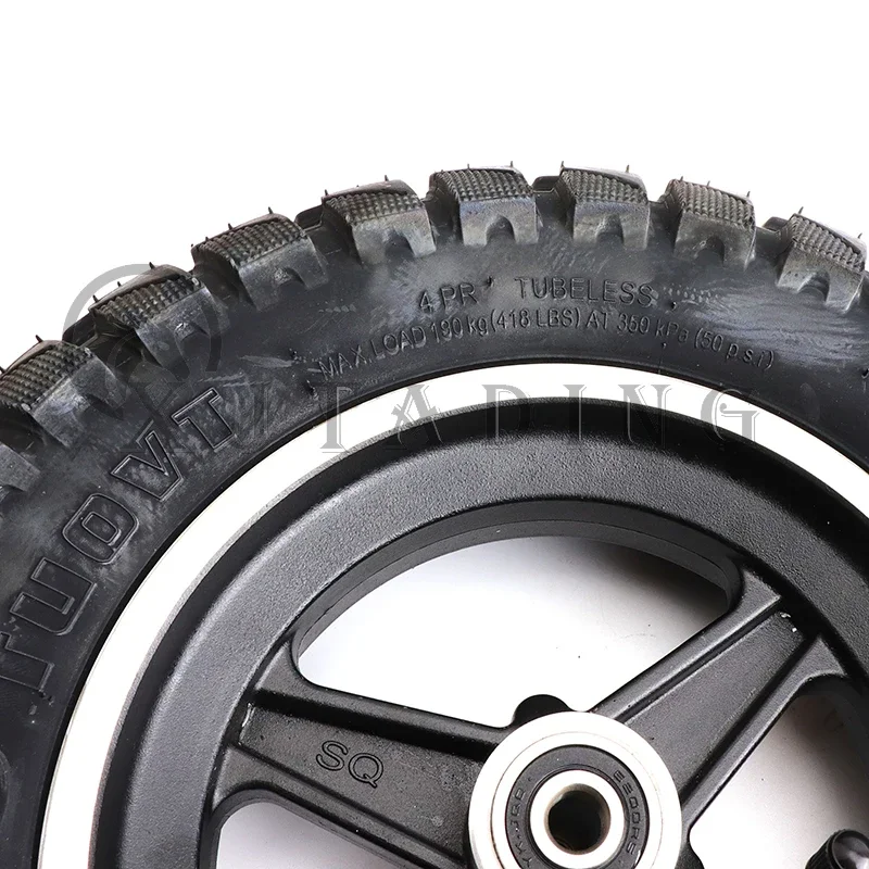 11 inch Tubeless Tire With Wheel Hub 90/65-6.5 Thickened Tire Vacuum off-road Tyre For Electric Scooter Modification Accessories