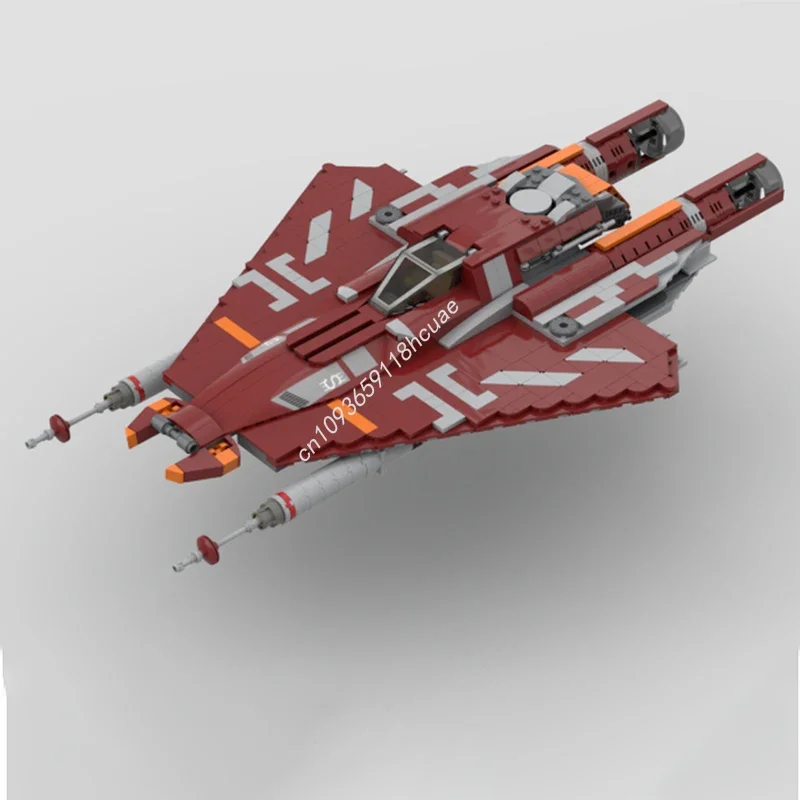 

771 деталь MOC: Конструктор «Звездный боевой корабль класса Republic Striker» — Рождественский подарок, интерактивная развивающая игрушка для детей и родителей