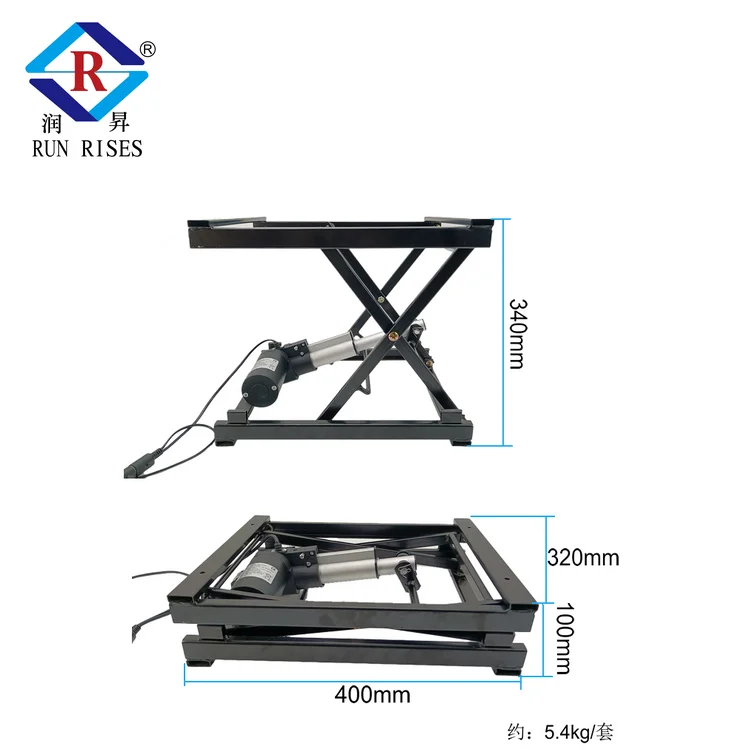 Electric Push Rod Type Lifting Frame Electric Tea Table Lift Tatami Double Motor Lift
