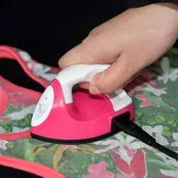 Mini Electric Iron Portable Travel Craft Clothing Sewing Pad Electric Protection Household Cover Iron Supplies