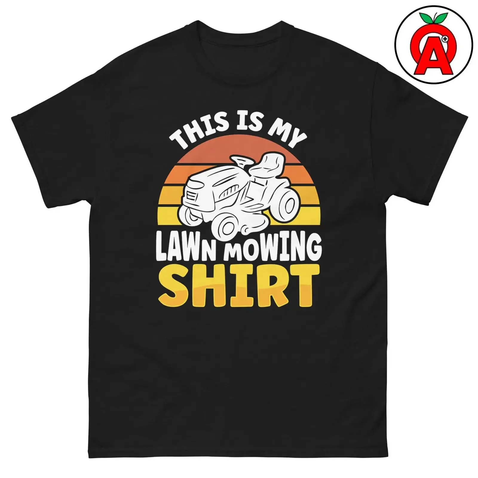This Is My Lawn Mowing T Shirt Vintage Riding Mower Funny Gardener Yard Work vintage Washed Slightly Unisex Breathable fashion