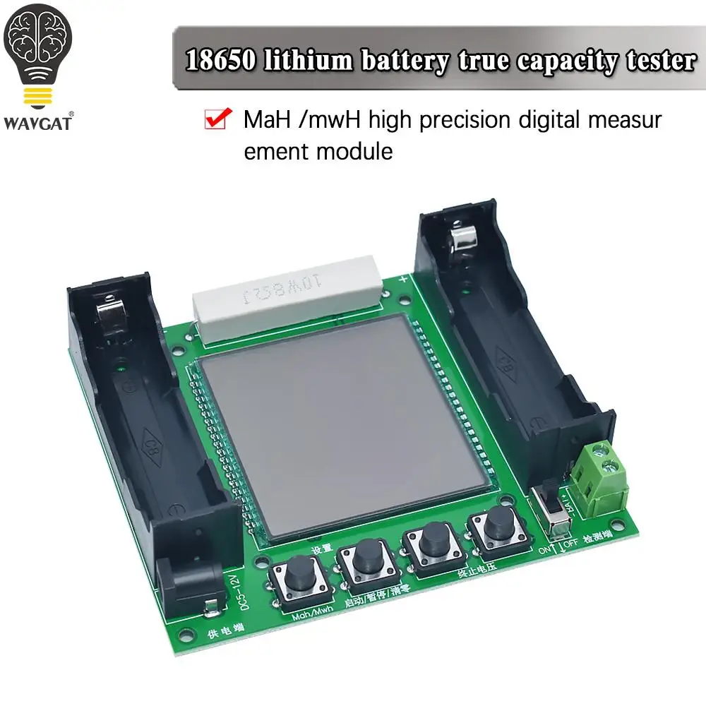 XH-M239 Lithium Battery 18650 True Capacity Tester Module MaH/mwH Digital Measurement High Precision Monitor DC 5V-12V