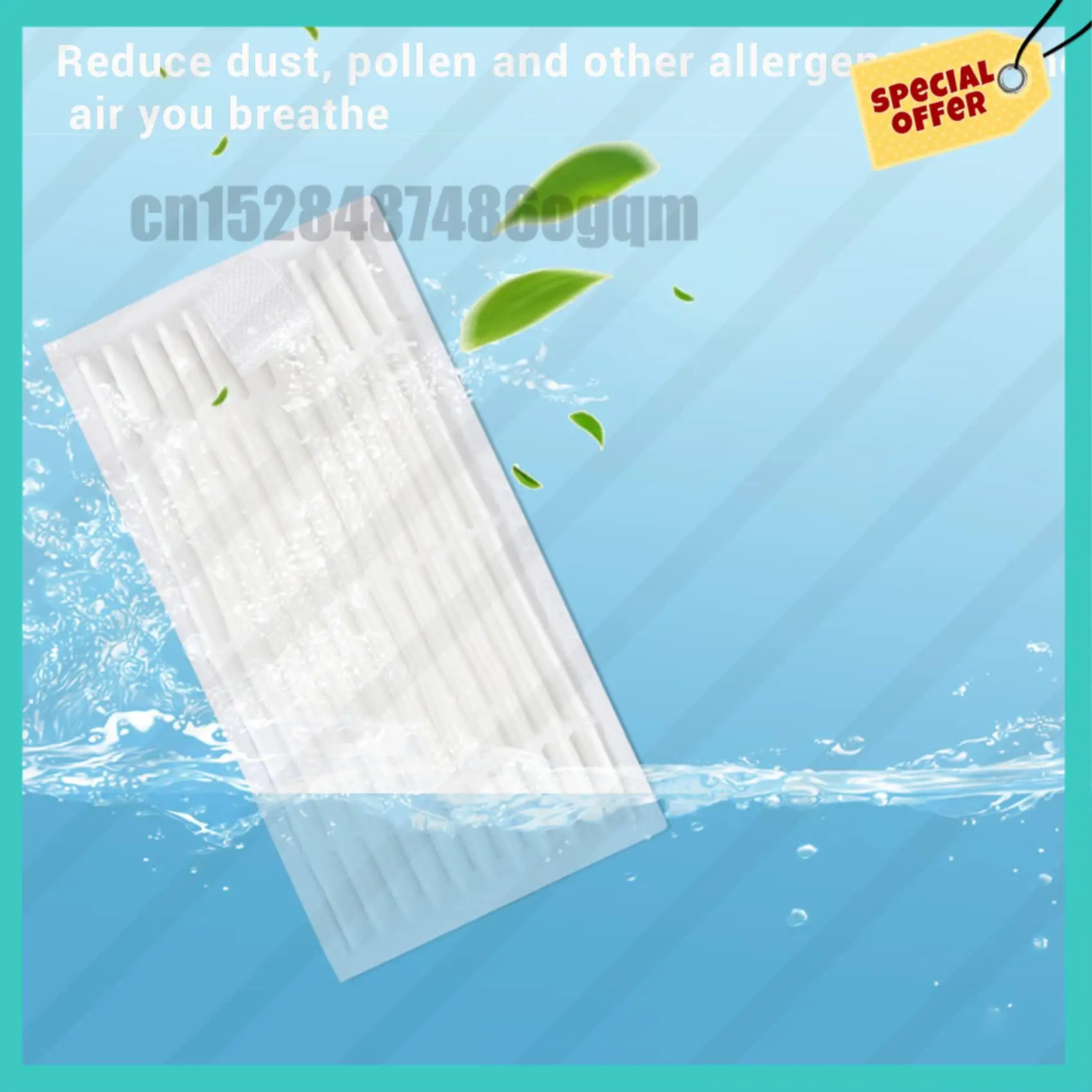 -ABJZ 5 مرشحات + 10 فرش جانبية لقطع غيار Medion Md 16192 Md 18500 Md 18501 Md 18600