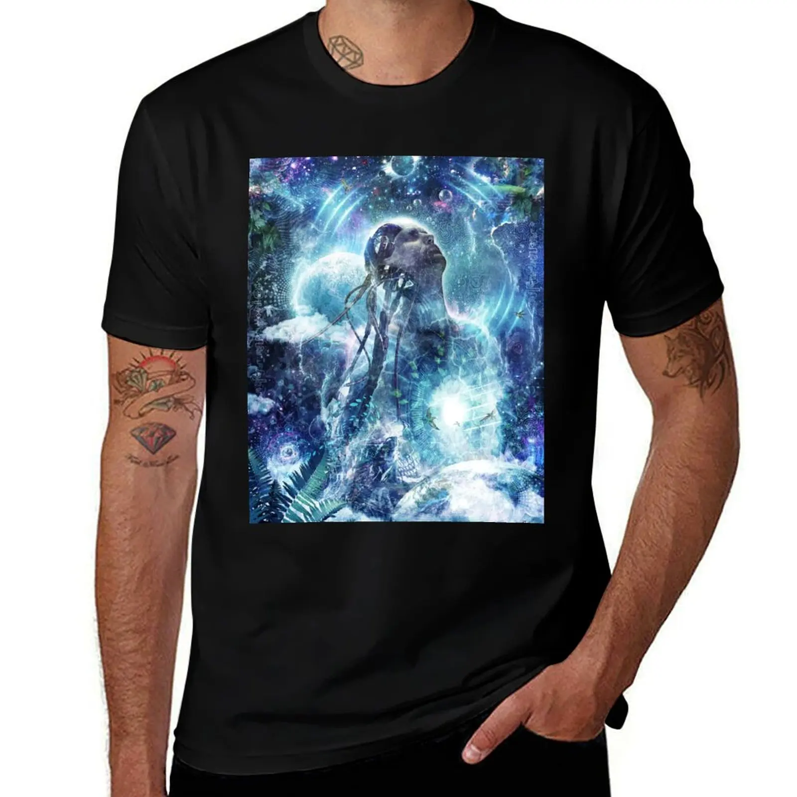 

Become The Light T-Shirt man t shirt cotton graphic t shirts for man