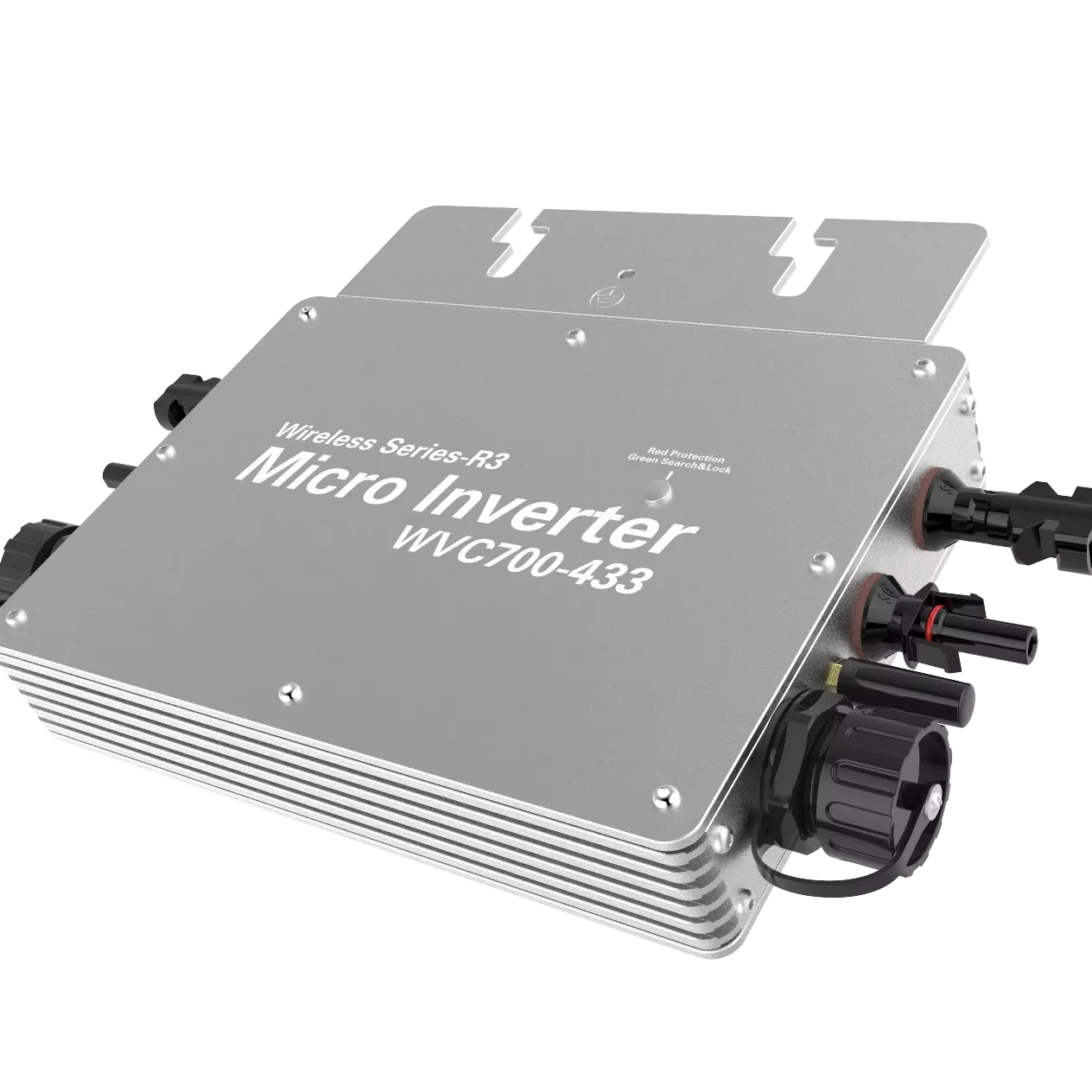 1200W IP65 Waterproof Grid Tie Solar Micro Inverter MPPT Tracking High Efficiency  Balcony PV Power System