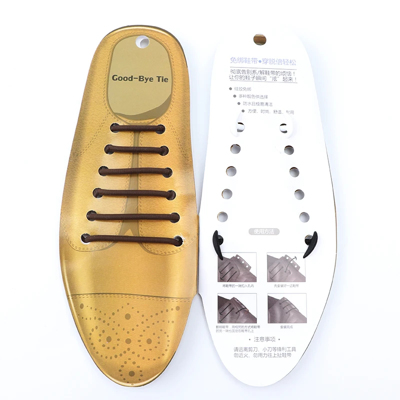 12 Pcs Silicone Shoelaces Men's And Women's Leather Shoes Elastic Shoe Laces Without Ties Fast On And Off Rubber Lazy Shoelace image 5