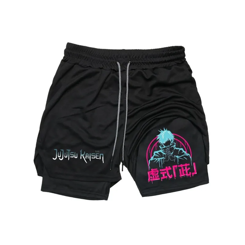 

Shorts Training Camp Men Comprehensive Fighting Jujutsu Kaisen Giyu Tomioka Cast a spell Running Fitness Gym Thai Boxing Shorts