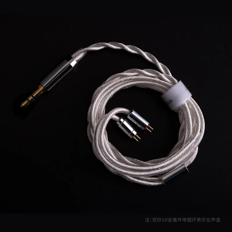 SIMGOT LC5 Headphone Cable 0.78 Dual Needle Interchangeable Upgrade Cable 4.4mm/3.5mm High Purity 6N Single Crystal