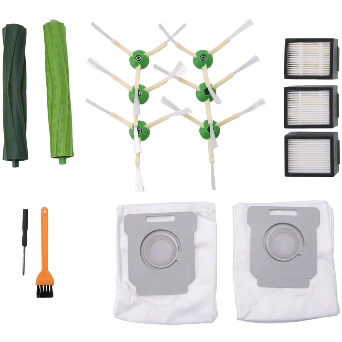 Adatto per iRobot Spazzare Robot Accessori Sacchetto per la polvere I7 I7+ E5 E6 I3 Spazzola principale Spazzola laterale Accessori filtro