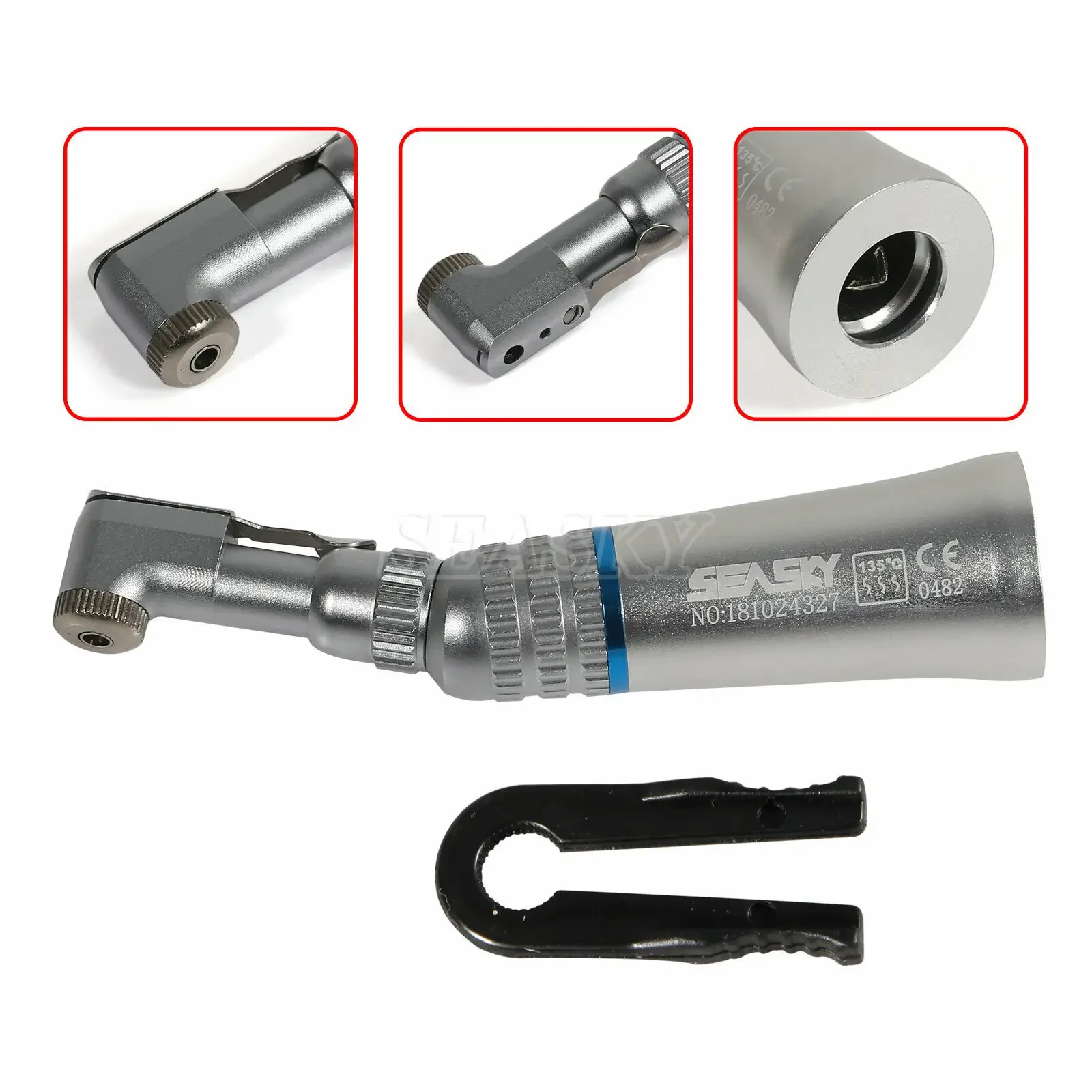 NSK Style Dental Slow Low Speed Contra Angle Handpiece Latch E-Type Attach EX203