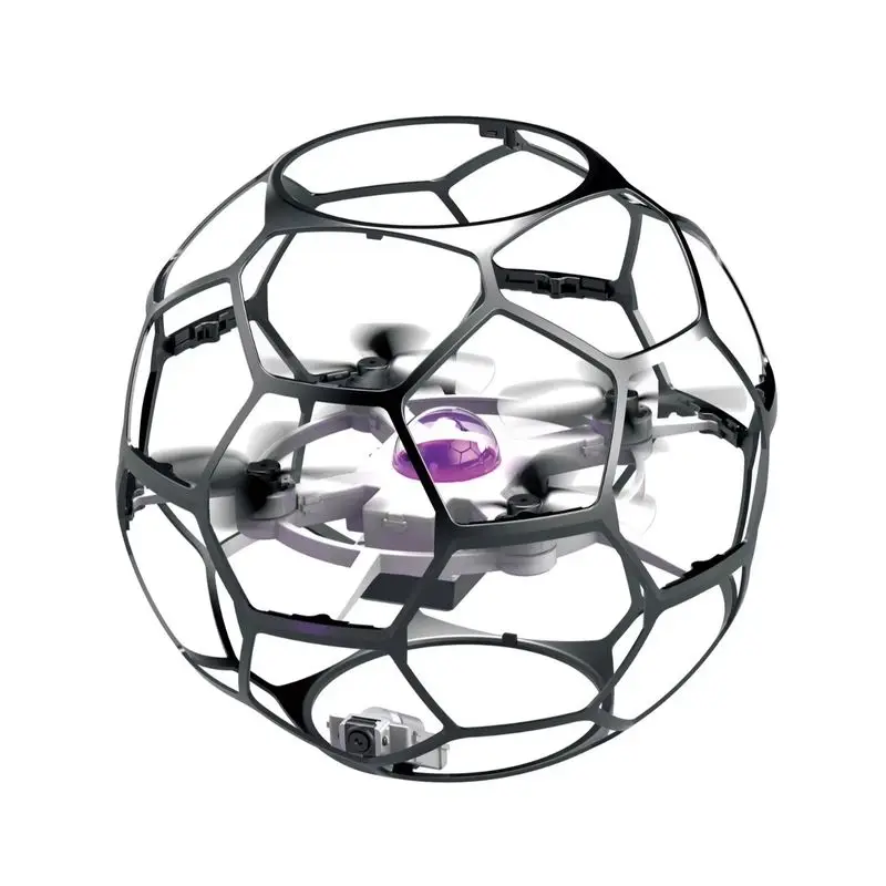 

Jjrc'S New Cross-Border H138 Quadcopter, Featuring A Soccer Ball Design, Performs Tumbling Stunts As An Electric Toy