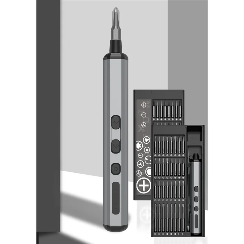 

68 In 1 Electric Screwdriver Kit 5 Torque Settings Precision Power Tool Screw Driver Bits For Phone Glasses Watch PC