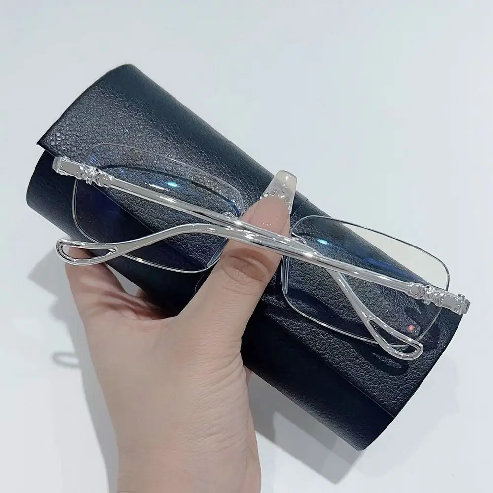 Blue Ray Blocking Anti-Blue Light Reading Glasses Eye Protection Ultralight Hyperopia Glasses PC Square Eyeglasses Men Women