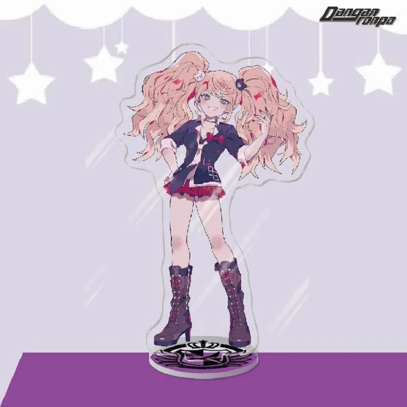Anime Danganronpa Figures Enoshima Junko komaeda nagito Kokichi Oma Acrylic Stands Model Keychain Exquisite Tabletop Decor Prop