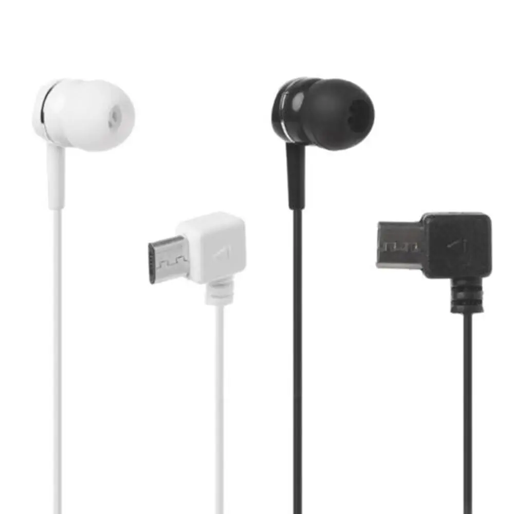 Po jednom strana mikro USB 5pins levý bok lodi sluchátka náhlavní pomocných sluchátko in-ear