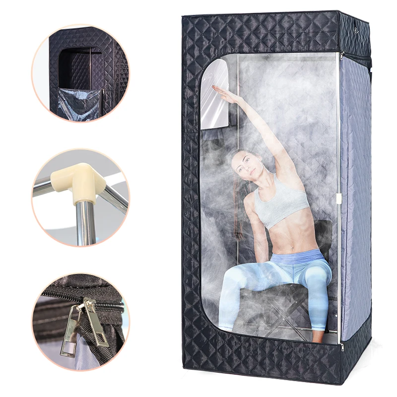 Foldable Indoor Spa Slimming Wet Sauna Room Tent Person Portable Steam Sauna Box For Home