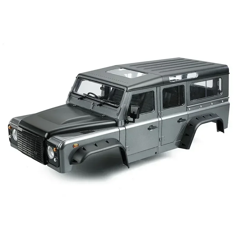 1:10 Scale D110 Defender Hard Body Shell – 313mm Wheelbase for SCX10 90046/TRX4, with Interior & Functional Doors – ABS Plastic