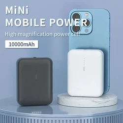 30000mAh Mini Power Bank Fast Charge 100% Sufficient Large Capacity Spare Battery Portable Power Bank Cable Battery for Phone