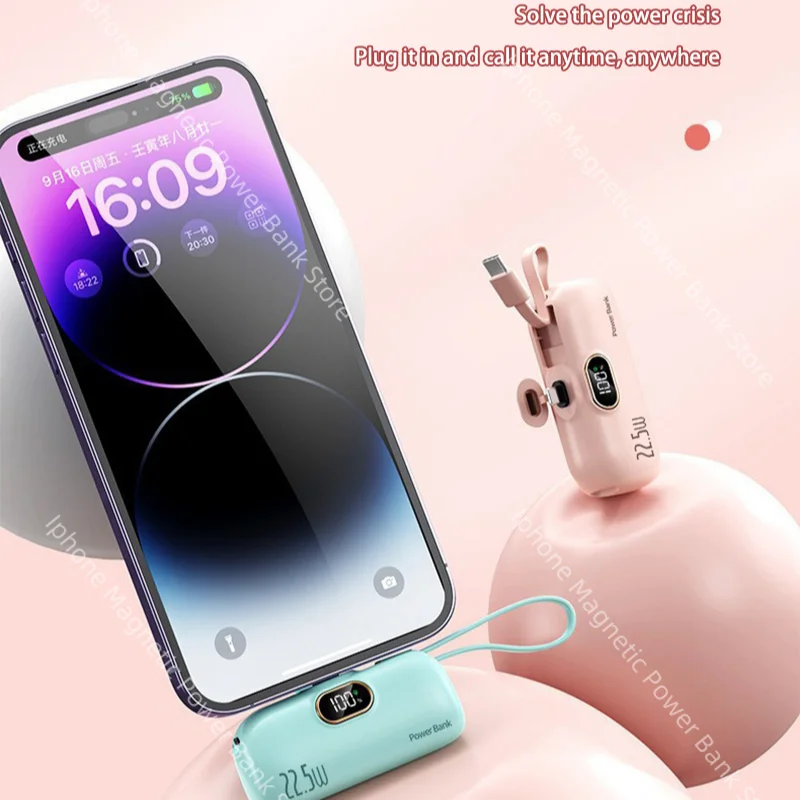 2025 الأصلي الجديد 30000mAh بنك الطاقة المحمول 22.5 واط شحن سريع الطاقة المتنقلة بطارية خارجية PowerBank آيفون سامسونج