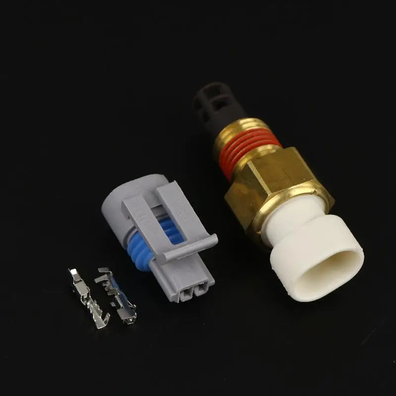 

M14x1.5 Intakes Air Temperature Sensor Kit With Connector Plug For Car Engine Car Replacement Accessories